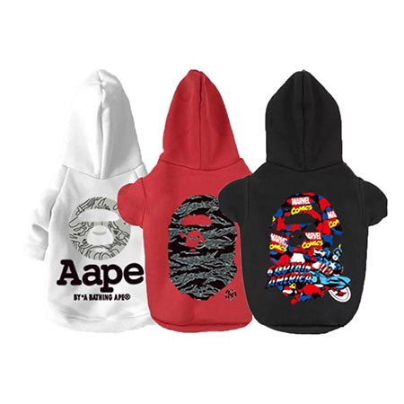 Bape ペットの服 個性的